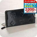 \さらに2000円OFF+9倍/ エム シー エム 長財布 メンズ レディース ブランド MCM MYLDATA05 ブラック ウォレット 高級 おしゃれ プレゼント 実用的