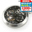 \2000円割引クーポン&全品5倍で最大50倍★5/10限定/ アエロウォッチ 手巻き 懐中時計 ブランド AEROWATCH 50829-AA02SQ スケル...