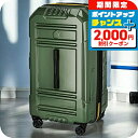 \2000円OFFクーポン&さらに+9倍/ デルセー スーツケース キャリーバッグ メンズ レディース ブランド DELSEY 218181813 グリーン