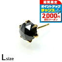 \2000円OFFクーポン&さらに+9倍/ ライオンハート ピアス メンズ レディース ブランド LION HEART プラチナ900 スタッド ブラックダイヤ...