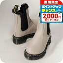 \2000円OFFクーポン&さらに+9倍/ ドクターマーチン サイドゴアブーツ メンズ レディース ブランド DR.MARTENS レザー 31300348 3 VINTAGE TAUPE ベージュ