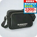 \2000円OFFクーポン&さらに+9倍/ バ−バリ− ショルダーバッグ レディース BURBERRY 8049094 ブラック 斜めが...