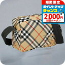 \2000円割引クーポン&全品5倍★当店限定/ バ−バリ− ショルダーバッグ メンズ ブランド BURBERRY チェック 809132...