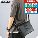 \2000円OFF+全品5倍★7/10限定/ バリー ショルダーバッグ メンズ ブランド BALLY MYTHOS クロスボディバッグ 6310494 ブラック...