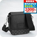 \2000円OFF+全品5倍★7/10限定/ コーチ ショルダーバッグ メンズ ブランド COACH CO915 チャコール/ブラック