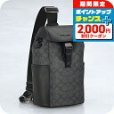 \2000円OFF+全品5倍★7/10限定/ コーチ ボディバッグ メンズ ブランド COACH CT712 チャコール/ブラック