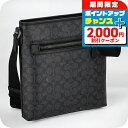 \2000円OFF+全品5倍★7/10限定/ コーチ ショルダーバッグ メンズ ブランド COACH CW227 チャコール/ブラック