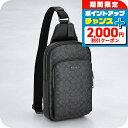 \2000円OFF+全品5倍★7/10限定/ コーチ ボディバッグ メンズ ブランド COACH CZ393 チャコール/ブラック