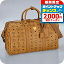 \2000円OFFクーポン&さらに+9倍/ エム シー エム ボストンバッグ メンズ ブランド MCM MMVAAVY03 ブラウン