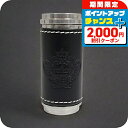 \2000円割引クーポン&全品5倍★当店限定/ オロビアンコ 携帯灰皿 メンズ レディース ブランド Orobianco アルミ合金、牛革 革巻き ORA-001 BK ブラック 小物
