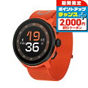 \2000円OFFクーポン&さらに+9倍/ スント RUN CORAL ORANGE 充電式クォーツ スマートウォッチ ブランド メンズ レディース SUUNTO SS051112000 デジタル ブラック オレンジ 黒