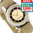 \2000円OFFクーポン&さらに+9倍/ モントルロロイ ミリタリーウォッチ THE TUXEDO DIAL WATCH Copper クォーツ 電池式 腕時...
