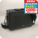\2000円OFFクーポン&さらに+9倍/【中古】 ディオール ショルダーバッグ メンズ ブランド Dior CDダイヤモンド ラルゴ30 ブラック バッグ