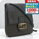 \2000円OFF+全品5倍★7/10限定/【中古】 フェンディ ショルダーバッグ レディース ブランド ズッキーノ ショルダーバッグ 8BT075 ブラウン ...