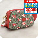 \2000円OFFクーポン&さらに+9倍/【中古】 グッチ 斜め掛け ショルダーバッグ レディース ブランド GUCCI GGアップル ショルダーバッグ レザー...