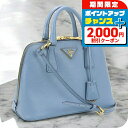 \2000円OFFクーポン&さらに+9倍/【中古】 プラダ ハンドバッグ レディース ブランド PRADA サフィアーノレザー 2WAYハンドバッグ レザー B...