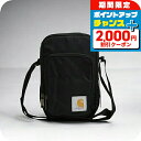 \2000円OFF+全品5倍★7/10限定/ カーハート Carhartt Crossbody Zip Bag ショルダーバッグ B0000305-BLACK ...