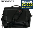 サムソナイト ビジネスバッグ メンズ ブランド Samsonite PRO 15.6 Slim Messenger ビジネスカバン パソコンバッグ PCバッグ ブリーフケース リクルートバッグ 97%ナイロン+2%PU+1%レザー 126361-1041 ブラック バッグ 成人祝い プレゼント ギフト