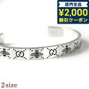 ＼4/27 09:59まで★先着2000円OFFクーポン／ GUCCI バングル メンズ グッチ 蜂 ブレスレット ブランド GG＆ビー スターリングシルバー ハチ 728296 J8400 0728 シルバー アクセサリー レディース 選べるモデル 記念日 誕生日プレゼント 男性 ギフト