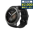 アマズフィット スマートウォッチ レディース ＼先着2100円OFFクーポンにさらに最大+9倍／ アマズフィット Balance 充電式クオーツ スマートウォッチ ブランド メンズ レディース Bluetooth Amazfit SP170065C202 デジタル ミッドナイト ギフト 父の日 プレゼント 実用的