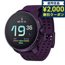 ＼4/27 09:59まで★先着2000円OFFクーポン／ スント レース チタニウム 充電式クオーツ スマートウォッチ ブランド メンズ レディース チタン SUUNTO SS050933000 デジタル パープル