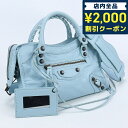 ＼先着2100円OFFクーポンにさらに最大+9倍／ バレンシアガ ハンドバッグ レディース ブランド BALENCIAGA クラシック ミニ シティ レザー 300295 ブルー バッグ