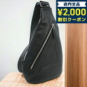 ＼5/10限定★先着2100円OFFクーポンにさらに+3倍／【中古】 プラダ ボディバッグ メンズ ブランド PRADA クロス ヴィッテロダイノレザーバッグ レザー 2VZ098 2BBE F0002 ブラック バッグ