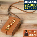 ＼先着2100円OFFクーポンにさらに最大+9倍／ フェンディ FENDI 7AS192 A5DY F1C6J フェンディグラフィ フォンポーチ ショルダーバッグ クロスボディ ブラウン レディース FENDIGRAPHY PHONE POUCH ブランド