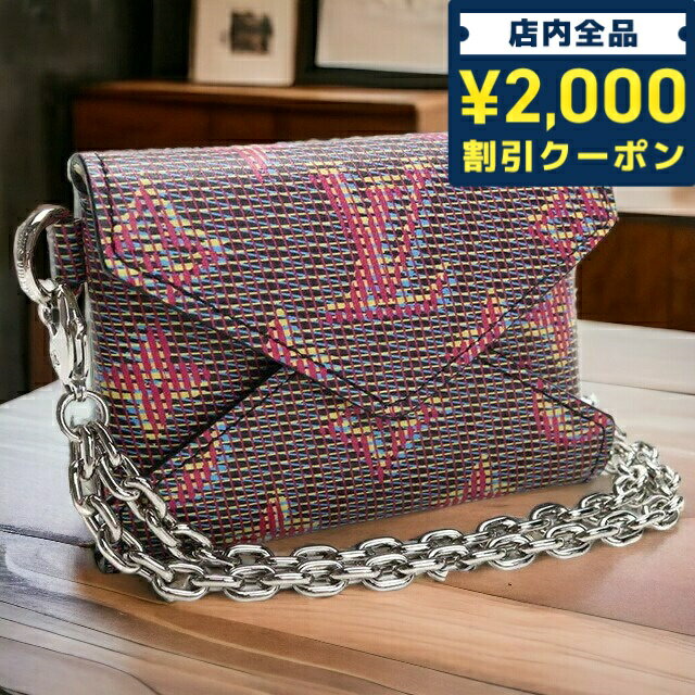 クラッチバッグ ＼SALE限定10%OFF★さらに2000円OFFクーポン／ ルイ・ヴィトン クラッチバッグ レディース LOUIS VUITTON カーフレザー フランス M68614 ルージュ マルチカラー バッグ