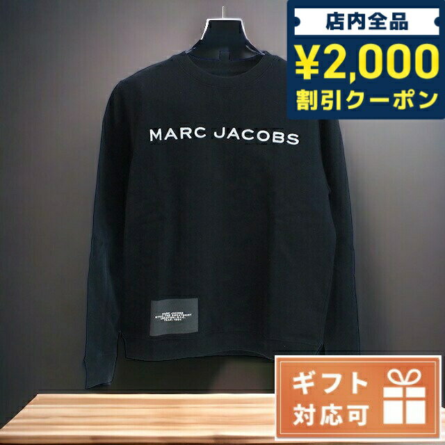 マーク・ジェイコブス スウェット レディース MARC JACOBS コットン100% ポルトガル C604C05PF21 BLACK ブラック ファッション 選べるモデル