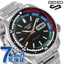 楽天腕時計のななぷれセイコー5 スポーツ SKX Sports Style Retro Color Collection Special Edition 自動巻き 腕時計 ブランド メンズ Seiko 5 Sports SBSA221 アナログ ブラック 黒 日本製 記念品 プレゼント ギフト