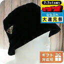 \P7倍+2000円OFF+さらに9倍★7/7限定/ プラダ ハット レディース ブランド PRADA VELLUTO ビスコース レーヨン イタリア 1HC1...