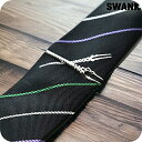 \全品5倍で最大50倍★5/10限定/ SWANK×EVANGELION スワンク ネクタイピン エヴァ コラボ ブランド ヱヴァンゲリヲン タイバー×ネクタイ...
