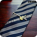 \全品5倍で最大50倍★5/10限定/ スワンク ネクタイピン ブランド SWANK タイバー×ネクタイセット ギターver タイピン メンズ NT04 シルバ...