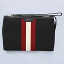 バリー クラッチバッグ メンズ BALLY ナイロン 6308759 ブラック レッド バッグ ビジネス 軽量 小さめ ミニバッグ ブランド 高級 おしゃれ プレゼント 男性 実用的 かっこいい 敬老の日ギフト
