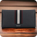 バリー 財布 メンズ レディース 長財布 BALLY バリロ 6306283 ブラック ウォレット ブランド 高級 おしゃれ プレゼント 実用的 敬老の日ギフト