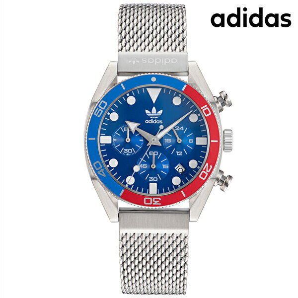 アディダス 腕時計 アディダス EDITION TWO CHRONO クオーツ 腕時計 ブランド メンズ クロノグラフ adidas AOFH22500 アナログ ブルー 父の日 プレゼント 実用的