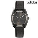 \さらに+4倍★今だけ!!/ アディダス EDITION ONE クオーツ 腕時計 メンズ レディース adidas AOFH22514 アナログ オールブラック 黒 ブランド おしゃれ 防水 軽い 華奢 プレゼント 実用的