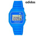 アディダス DIGITAL TWO クオーツ 腕時計 メンズ レディース adidas AOST23559 デジタル ブルー ブランド おしゃれ 防水 軽い 華奢 プレゼント 実用的 敬老の日ギフト