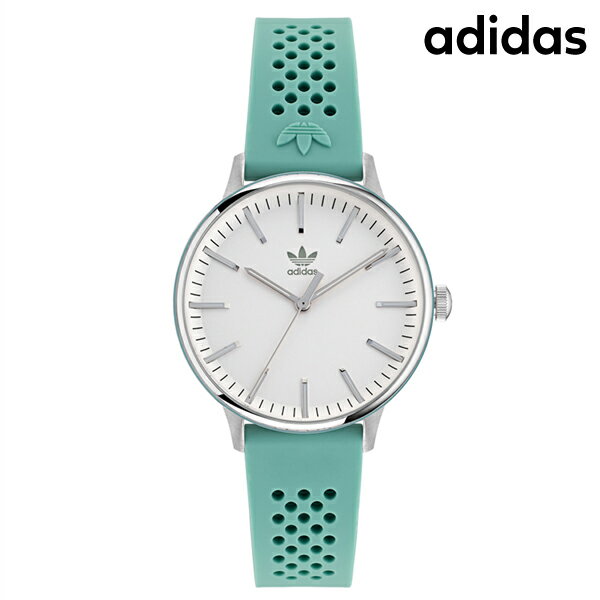 アディダス 腕時計（レディース） アディダス CODE ONE クオーツ 腕時計 ブランド レディース adidas AOSY22068 アナログ シルバー ライトグリーン