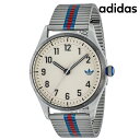\さらに+4倍★今だけ!!/ アディダス CODE FOUR クオーツ 腕時計 メンズ レディース adidas AOSY23531 アナログ ホワイト ブルー レッド 白 ブランド おしゃれ 防水 軽い 華奢 プレゼント 実用的