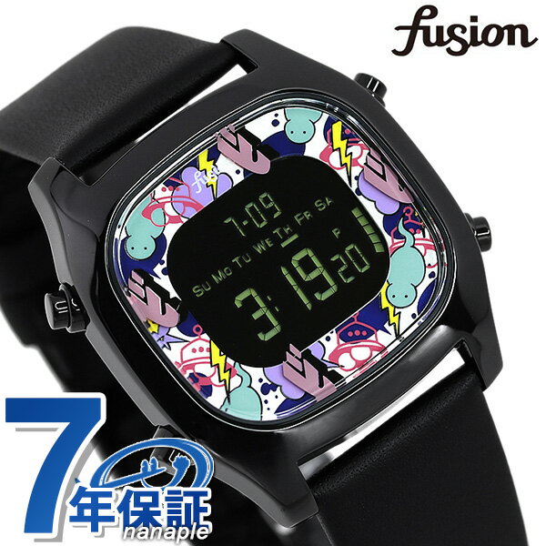 セイコー アルバ 腕時計（レディース） セイコー アルバ フュージョン クリエイターズ コラボ 限定モデル メンズ レディース 腕時計 ブランド AFSM701 SEIKO ALBA fusion オールブラック×マルチカラー ギフト 父の日 プレゼント 実用的