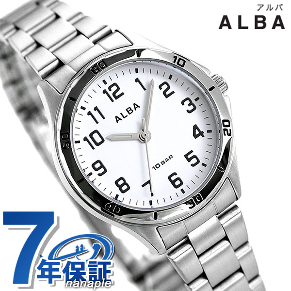 セイコー アルバ 腕時計（レディース） セイコー アルバ レディース 腕時計 ブランド ホワイト クオーツ AQQK407 SEIKO ALBA 時計