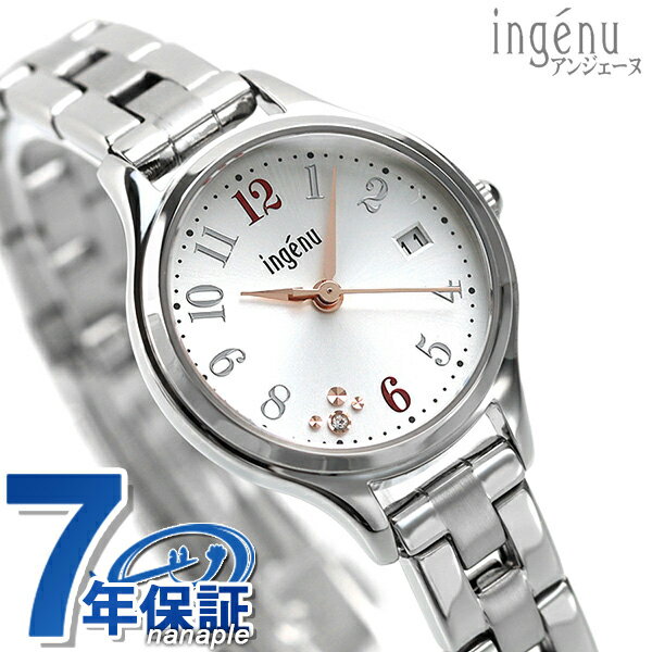 セイコー アルバ 腕時計（レディース） セイコー アルバ アンジェーヌ クオーツ レディース 腕時計 AHJK464 SEIKO ALBA ingenu ホワイト 成人祝い プレゼント ギフト