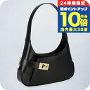 \7/15は全品10倍★さらに+7倍/ フェラガモ ショルダーバッグ レディース Ferragamo 216295CALF NER 768 597 ブラック 斜めがけ ブランド 高級 おしゃれ プレゼント 女性 実用的 かわいい