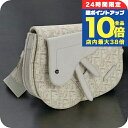 \7/15は全品10倍★さらに+7倍/【中古】 クリスチャンディオール 斜め掛け ショルダーバッグ レディース Christian Dior サドル メッセンジャーバッグ ホワイト バッグ 斜めがけ ブランド 高級 おしゃれ プレゼント 女性 実用的 かわいい