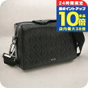 \7/15は全品10倍★さらに+7倍/【中古】 ディオール ショルダーバッグ メンズ ブランド Dior CDダイヤモンド ラルゴ30 ブラック バッグ