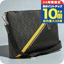 \7/15は全品10倍★さらに+7倍/【中古】 フェンディ ショルダーバッグ メンズ ブランド FENDI ダイアゴナル メッセンジャーバッグ FE93368 グレー バッグ