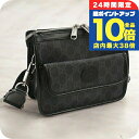 \7/15は全品10倍★さらに+7倍/【中古】 グッチ 斜め掛け ショルダーバッグ メンズ ブランド GUCCI インターロッキングG ショルダーバッグ レザー 674164 ブラック バッグ