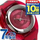 \7/15は全品10倍★さらに+7倍/ グッチ 時計 スイス製 メンズ 腕時計 YA137103A GUCCI シンク 46mm レッド 高級 ブランド おしゃれ 防水 プレゼント 男性 実用的
